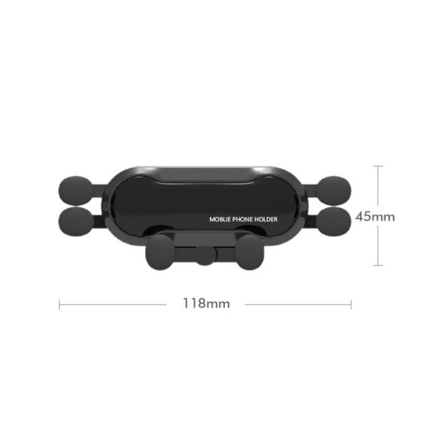 2 PCS Car Mobile Phone Gravity Bracket Car Exit Mobile Phone Bracket (Blue) - Image 3
