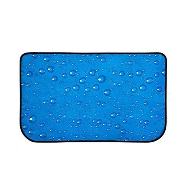R-2938 Single-Layer Sun Protection Magnetic Car Curtain Vehicle Water Drop Sunshade (Blue Rear)