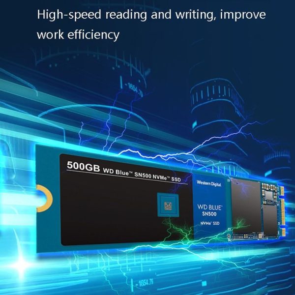 WD BLUE SN550 M.2 NVME PCIe Desktop Notebook SSD, Capacity: 500G - Image 5