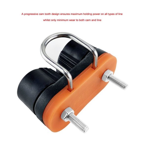 Double Nylon Ball Rope Clamp With Guide Ring Automatic Rope Clamp Boat Accessories - Image 5