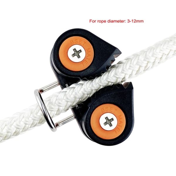 Double Nylon Ball Rope Clamp With Guide Ring Automatic Rope Clamp Boat Accessories - Image 6