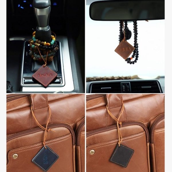 2 PCS K125 Handmade Car Key Lucky Pendant (Red) - Image 5