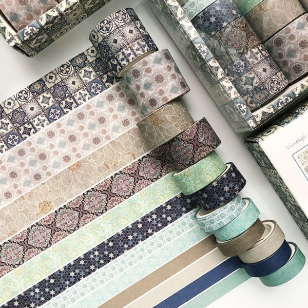 Antique And Paper Tape Hand Account DIY Decoration Material, Colour: Ancient Style - Image 2