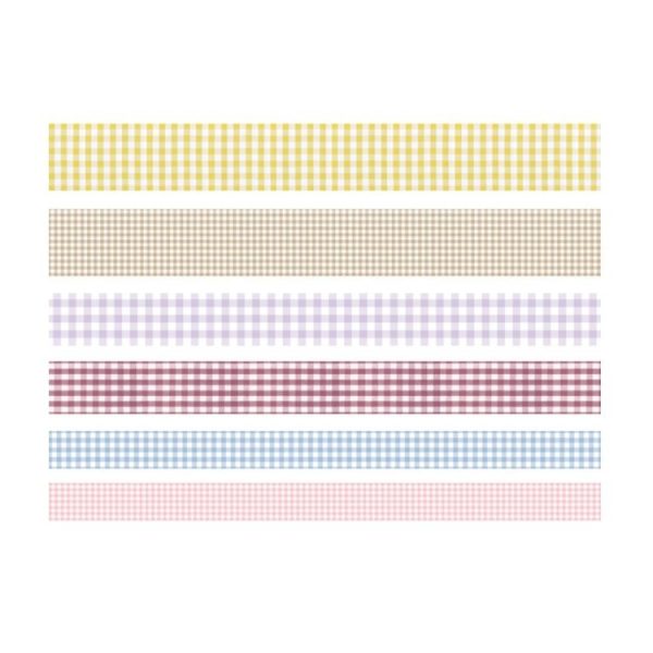 Paper Lattice Decorative Material Tape For Handbook (Basic Plaid)