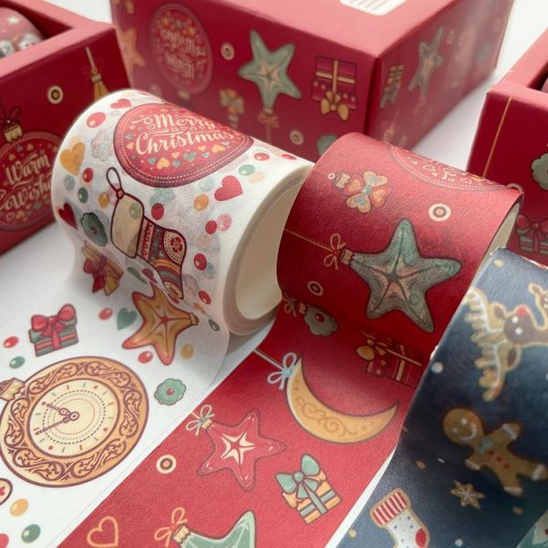 Boxed Christmas Pocket Tape Decoration Material (Christmas Combination Set) - Image 5