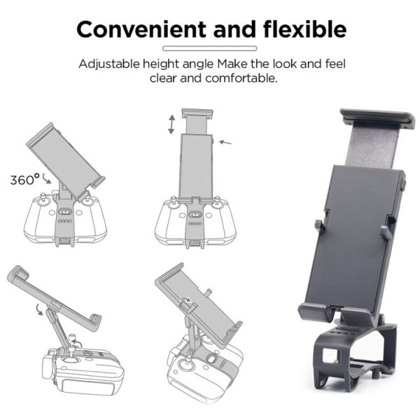 CYNOVA RC-N1 For DJI Mini 2 / Mavic Air 2 Remote Control Expansion Tablet Stand - Image 4