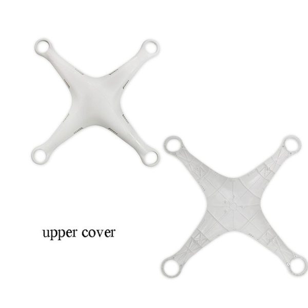 DJI Phantom 3 Pro / Advanced Body Shell Upper Cover Bottom Cover Landing Gear Kits (White) - Image 2