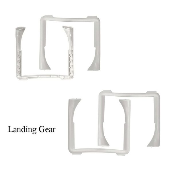 DJI Phantom 3 Pro / Advanced Body Shell Upper Cover Bottom Cover Landing Gear Kits (White) - Image 4