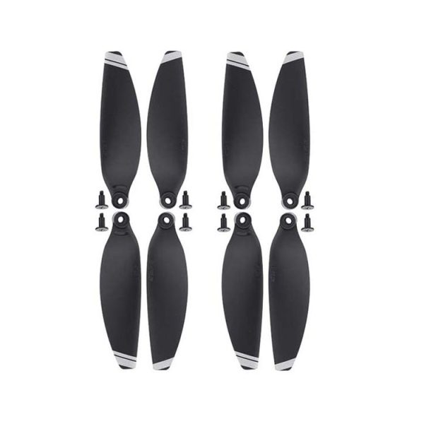 2 Pairs Noise Reduction Quick-Release 4726 Propeller for DJI Mavic Mini (Silver)