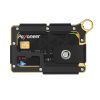 Aluminum Alloy Card Holder Leather Wallet Multifunctional Adjustable Snap Button Pocket Wallet (Black) - Image 3
