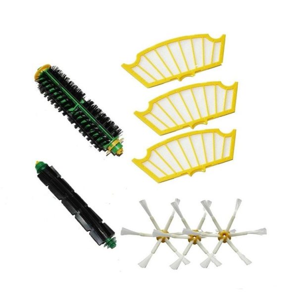 8 PCS / Set Sweeper Rolling Brush + Side Brush + Filter + Brush For iRobot Roomba 500 Series (Carton Packaging)