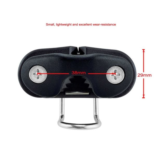 Double Nylon Ball Rope Clamp With Guide Ring Automatic Rope Clamp Boat Accessories With Guide Ring - Image 4