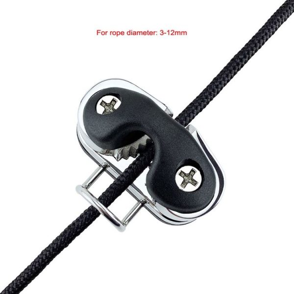 Stainless Steel Ball Rope Clamp With Guide Ring Automatic Rope Clamp Boat Accessories Stainless Steel Guide Ring - Image 6