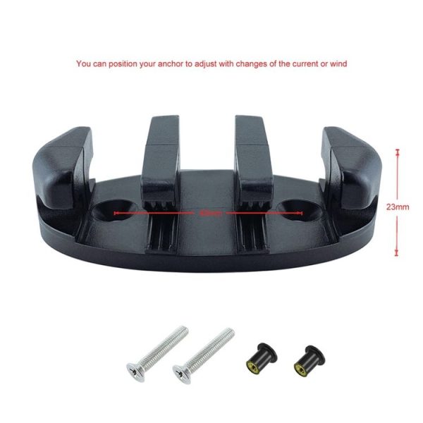 2 PCS Nylon Plastic Marine Tether Seat (With Screw) - Image 3