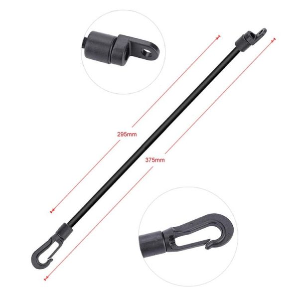 3 PCS Anti-Lost Elastic Rope Adjustable Rope Hook Fishing Rod Holder Belt Surfboard Kayak Accessories - Image 3