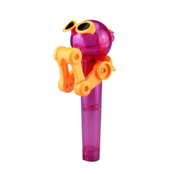 Creative Personality Toys Decompression Lollipop Robot Candy Dustproof Toy (color random) - Image 3