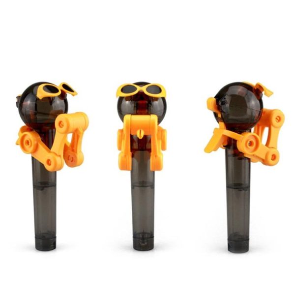 Creative Personality Toys Decompression Lollipop Robot Candy Dustproof Toy (color random) - Image 5