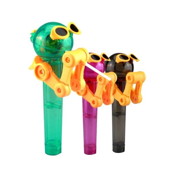 Creative Personality Toys Decompression Lollipop Robot Candy Dustproof Toy (color random) - Image 7