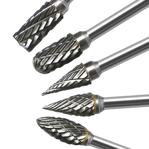 10 PCS / Set Hard Alloy Tungsten Steel Grinding Head Double Pattern Rotating Milling Cutter Head Root Carving Knife, Style: Blue Box - Image 5