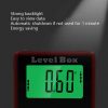 Precision Digital Inclinometer Electron Goniometers 4x90 Degree Magnetic Base Digital Protractor Angle Finder Bevel Box (Inclinationery) - Image 6