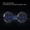 Car Mobile Phone Remote Control Bluetooth Wireless Multimedia Button Remote Control Music Playback Selfie, Colour: Silver With Buckle - Image 4