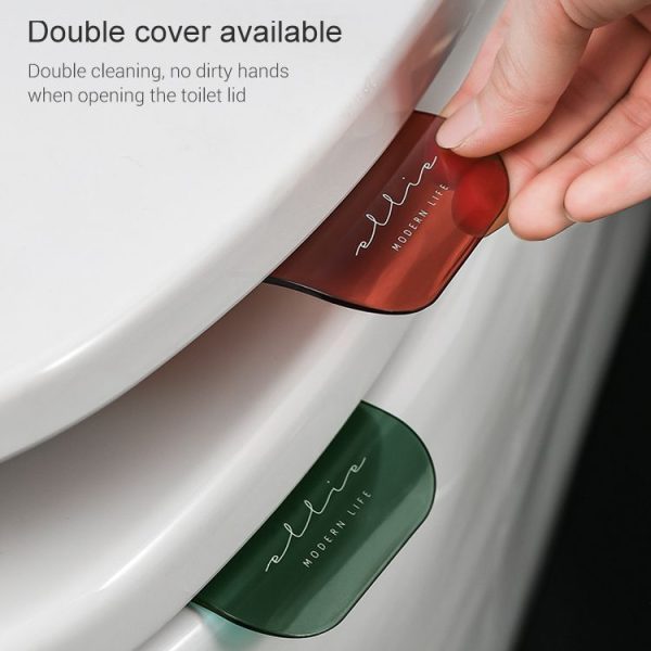 FY-J109 Toilet Cover Handle Home No Dirty Hand Toilet Lift Lid Tool (Transparent) - Image 6