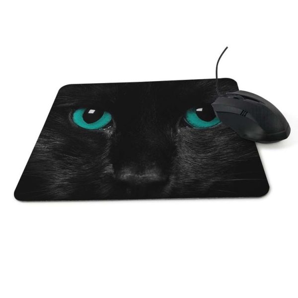 3 PCS Small Animal Pattern Rectangular Office Non-Slip Mouse Pad, Size: Overlock 200 x 250mm (Pattern 1)