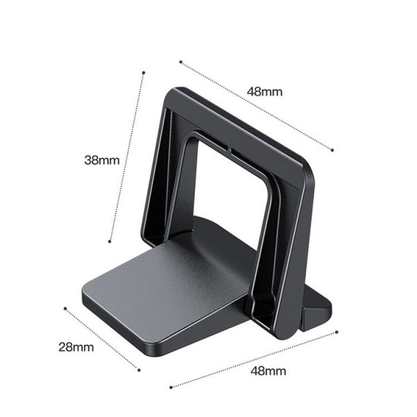 02919 Laptop Desktop Increased Heat Dissipation Bracket Laptop Base Portable Foot Pad Bracket (Black) - Image 3