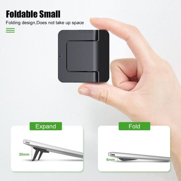 02919 Laptop Desktop Increased Heat Dissipation Bracket Laptop Base Portable Foot Pad Bracket (Black) - Image 7