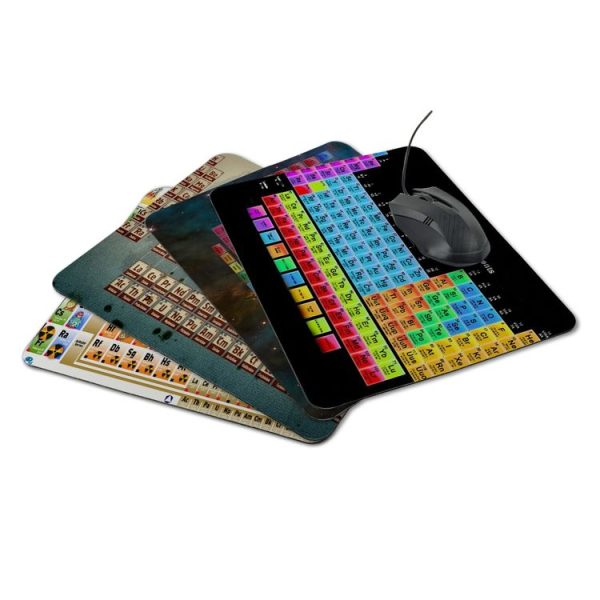 3 PCS Periodic Table Of Chemical Elements Rectangular Mouse Pad Creative Office Learning Non-Slip Mat, Dimensions: Not Overlocked 250 x 290mm (Pattern 2) - Image 2