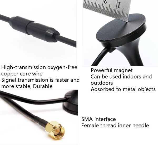 2 PCS LTE / 3G / 2G High Gain Suction Cup Antenna NB Module Antenna Wireless Router External 4G Antenna - Image 5