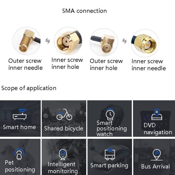 2 PCS LTE / 3G / 2G High Gain Suction Cup Antenna NB Module Antenna Wireless Router External 4G Antenna - Image 6