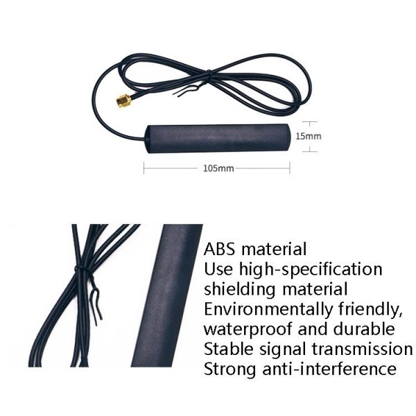 2 PCS LTE Full Frequency 2G / 3G / GSM / GPRS External Module High Gain Car Patch 4G Antenna - Image 5
