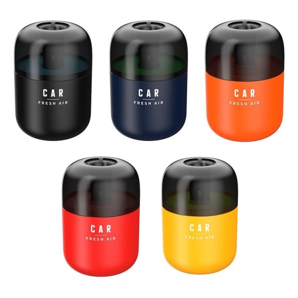 Car Fragrance Solid Perfume Decoration, Colour: Yellow Tangerine - Image 2