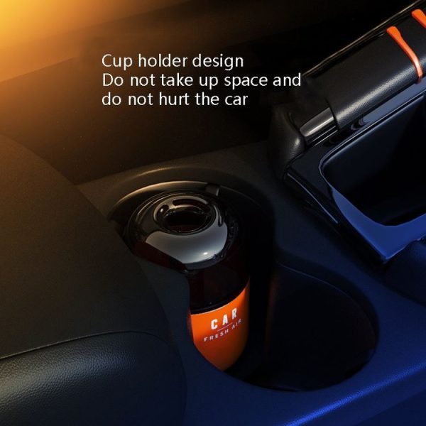Car Fragrance Solid Perfume Decoration, Colour: Yellow Tangerine - Image 7