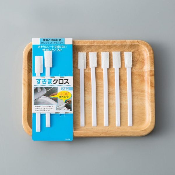 7 Packs H801 Multi-function Household Keyboard Cleaning Brush Bathroom No Dead Angle Toilet Gap Brush (7pcs / Pack) - Image 3
