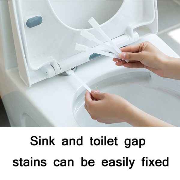 7 Packs H801 Multi-function Household Keyboard Cleaning Brush Bathroom No Dead Angle Toilet Gap Brush (7pcs / Pack) - Image 4
