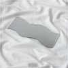 5 PCS Acrylic Geometric Mirror Reflector Photo Props Shooting Background, Colour: S-shaped 8.5x21cm