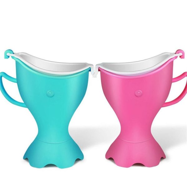 Outdoor Car Travel Portable Travel Urinals Toilet Pee Bottle Chamber Pot (Pink) - Image 5