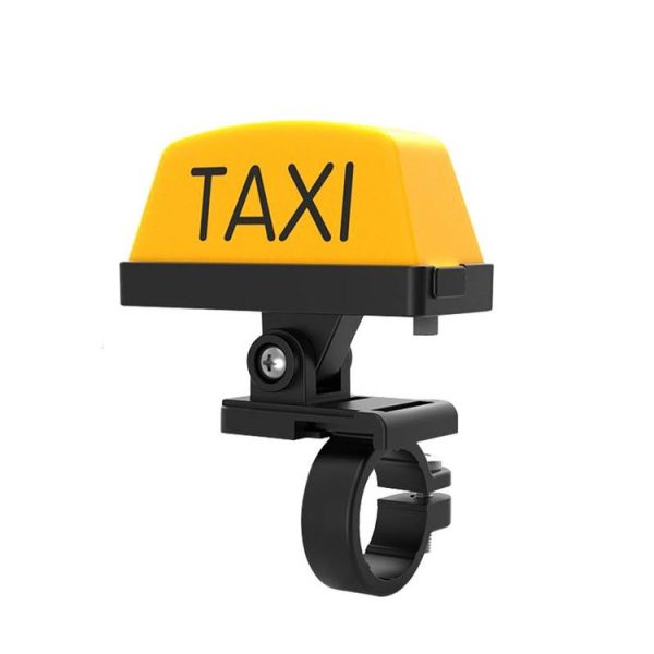 Motorcycle Modified Personality Taxi Motor Light Electric Car Helmet Decorative Warning Light, Specification: Strobe (Yellow)
