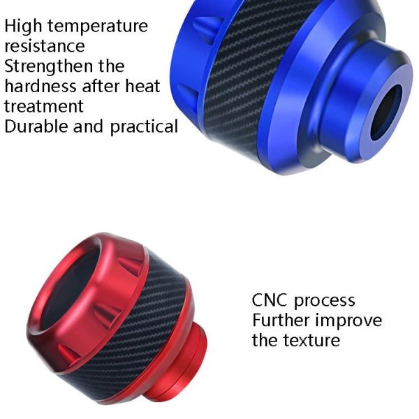 1pair TF-1783 Motorcycle Accessories Modified Electric Car Anti-Drop Cup Aluminum Alloy Shock Absorption Front Fork Cup (Orange) - Image 4