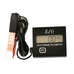 ZSB-03 Chain Saw Tachometer Gasoline Engine Lawn Mower High Tachometer Digital Display Induction Pulse Tachometer, Specification: Clip Version