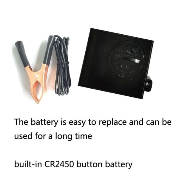 ZSB-03 Chain Saw Tachometer Gasoline Engine Lawn Mower High Tachometer Digital Display Induction Pulse Tachometer, Specification: Clip Version - Image 3