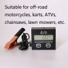 ZSB-03 Chain Saw Tachometer Gasoline Engine Lawn Mower High Tachometer Digital Display Induction Pulse Tachometer, Specification: Clip Version - Image 5