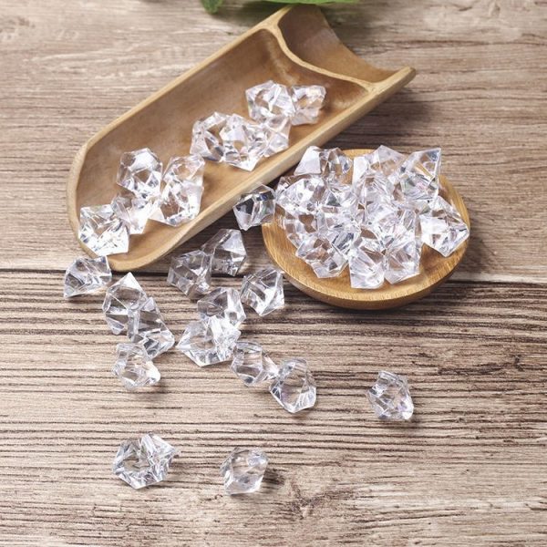 20 PCS Irregular +5 PCS Square Fake Ice Cube Photo Props Gourmet Photography Decoration Model - Image 3