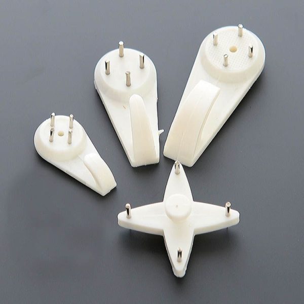 30pcs Press-Free Hanging Nail Hook Strong Wall Invisible Staple Photo Frame Photo Wall Without Trace Nails, Specification: Medium - Image 2