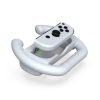 DOBE Left And Right Handle Steering Wheel For Switch OLED / Switch, Specification: White(2PCS / Pack) - Image 3