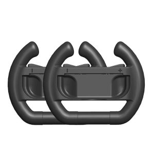 DOBE Left And Right Handle Steering Wheel For Switch OLED / Switch, Specification: Black(2PCS / Pack)