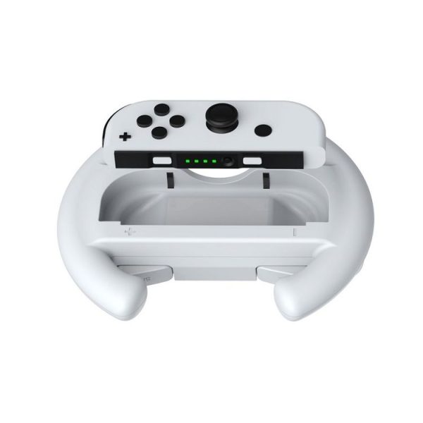 DOBE Left And Right Handle Steering Wheel For Switch OLED / Switch, Specification: Black(2PCS / Pack) - Image 4