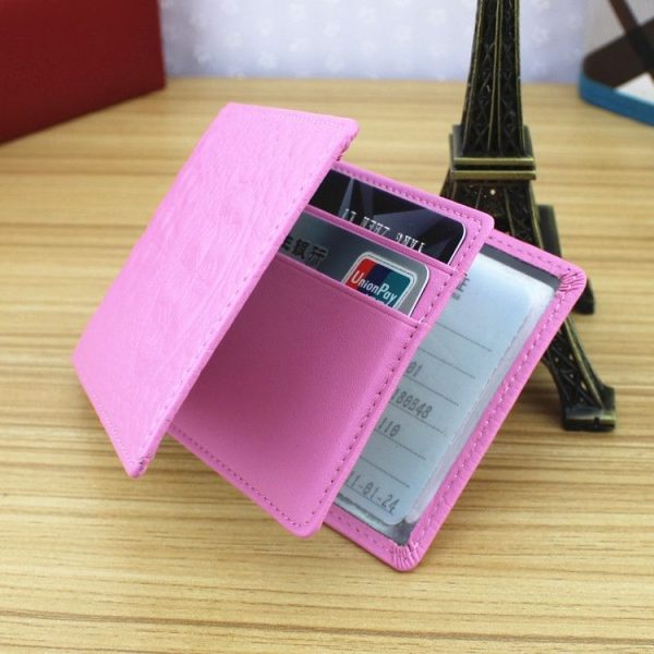 Crocodile Pattern Driver License Cover Universal Driver License Holder Card Slot ID Card Holder (White) - Image 3